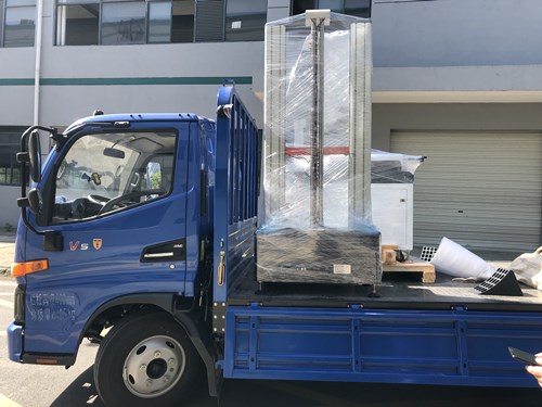 力高拉力試驗機交付揚州阿波羅客戶